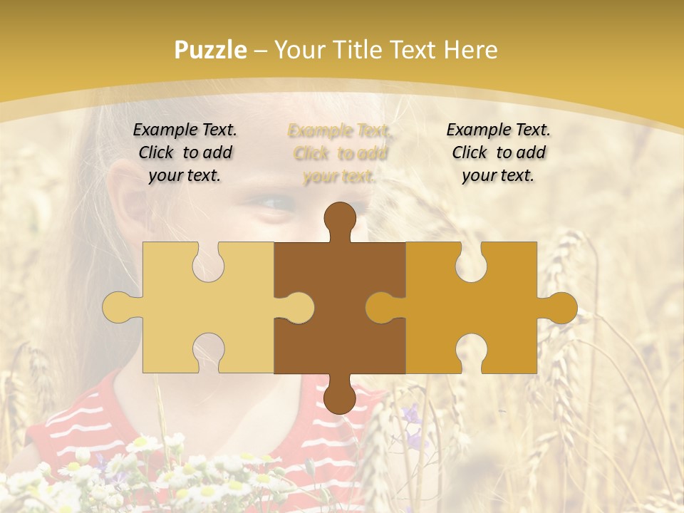 White Smile Harvesting PowerPoint Template