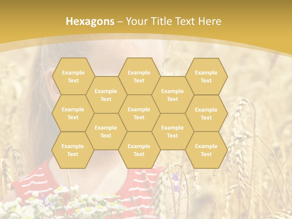 White Smile Harvesting PowerPoint Template