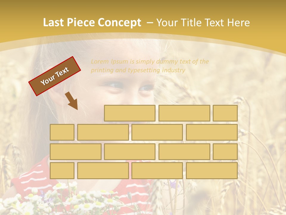 White Smile Harvesting PowerPoint Template
