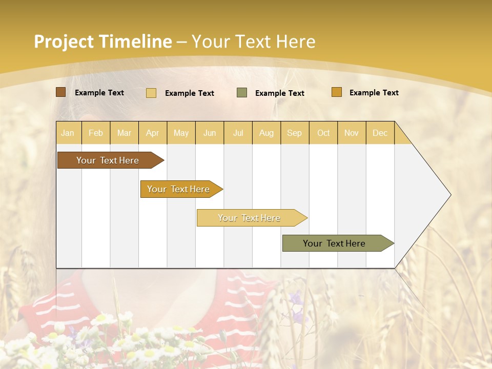 White Smile Harvesting PowerPoint Template