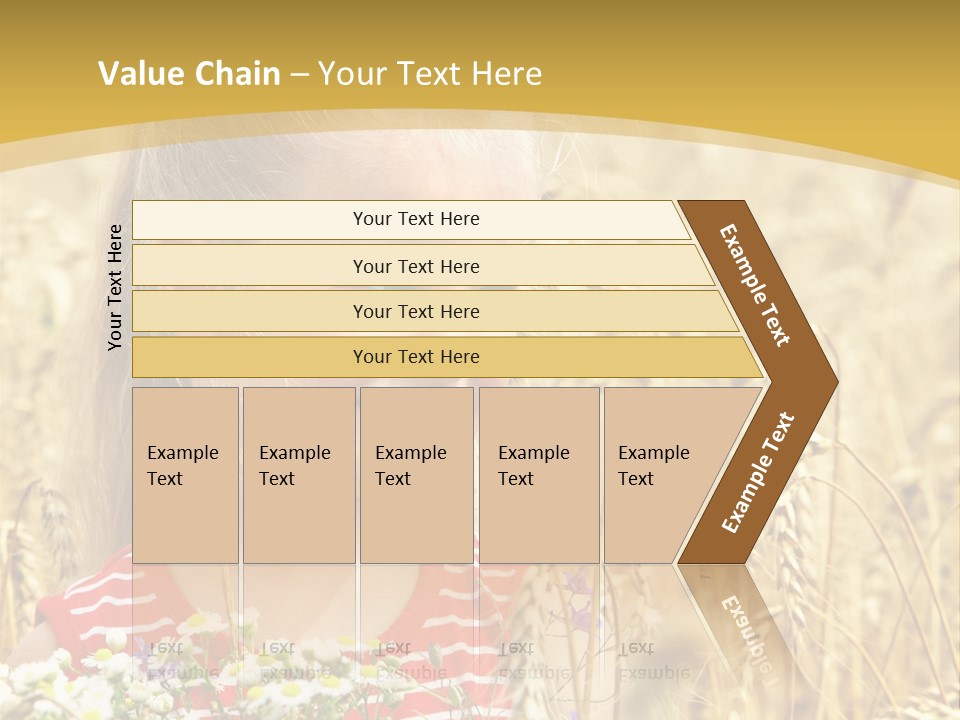 White Smile Harvesting PowerPoint Template