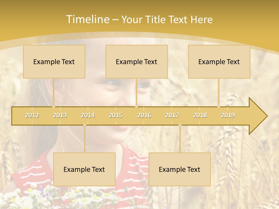 White Smile Harvesting PowerPoint Template