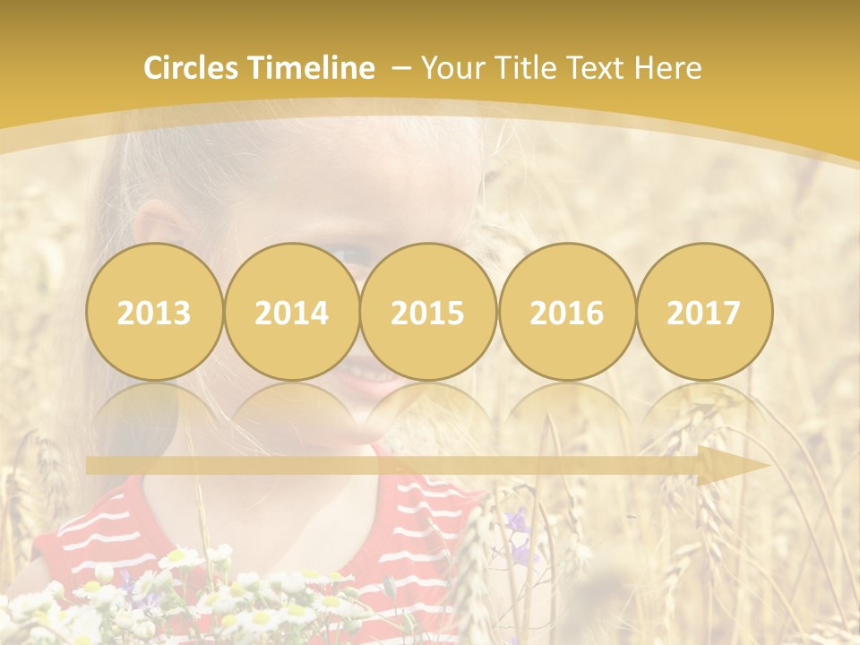 White Smile Harvesting PowerPoint Template