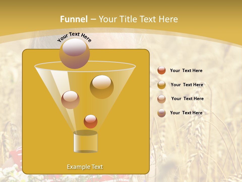 White Smile Harvesting PowerPoint Template