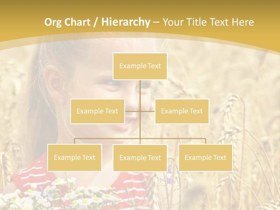 White Smile Harvesting PowerPoint Template