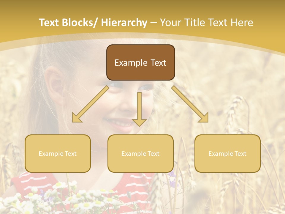 White Smile Harvesting PowerPoint Template