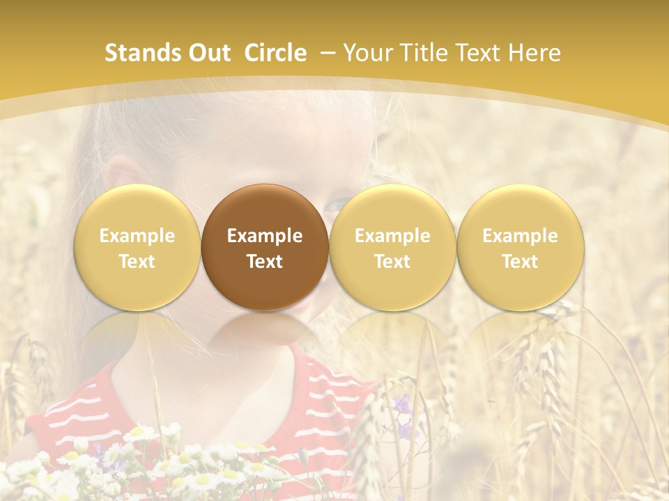 White Smile Harvesting PowerPoint Template