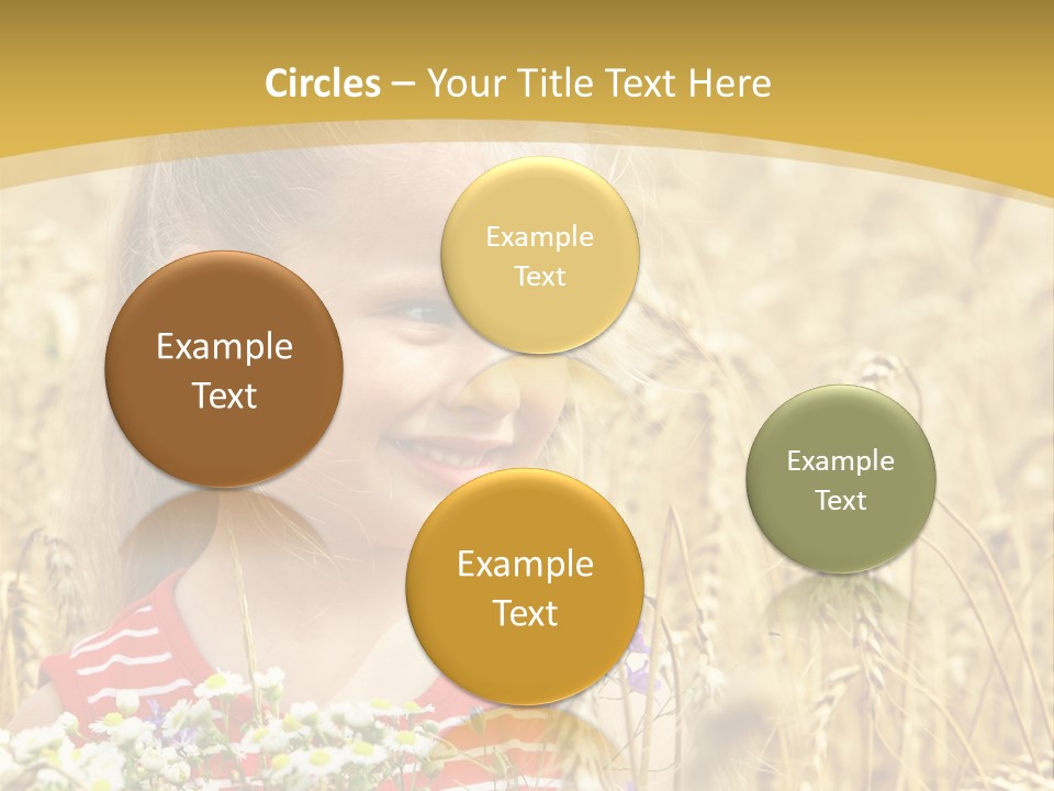 White Smile Harvesting PowerPoint Template