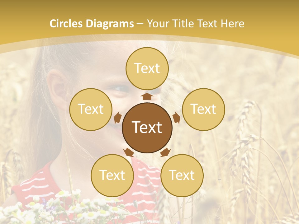 White Smile Harvesting PowerPoint Template