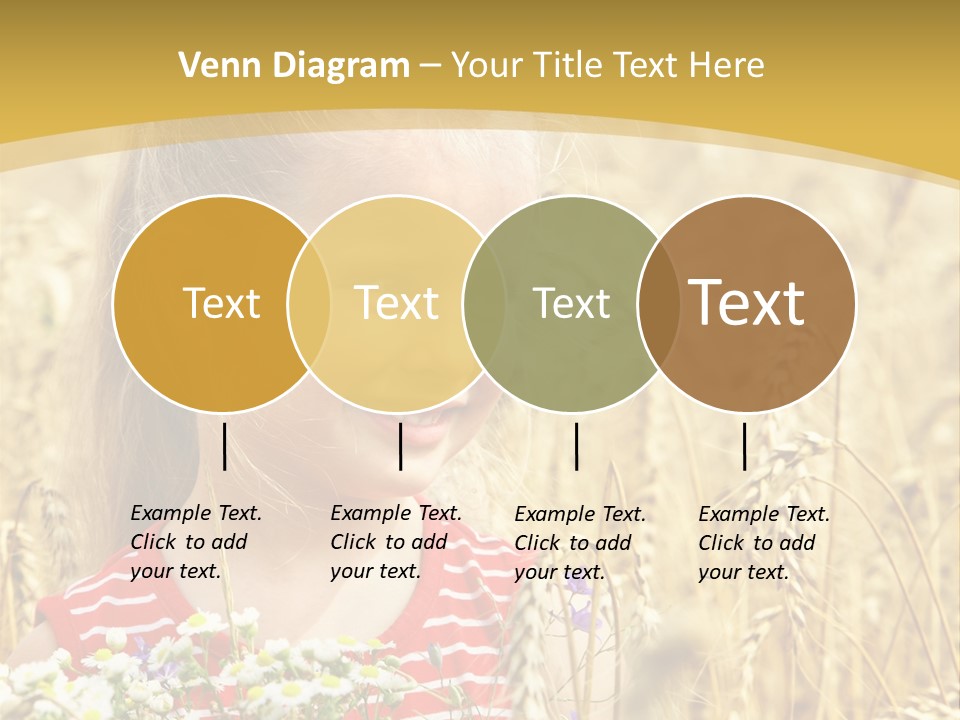 White Smile Harvesting PowerPoint Template