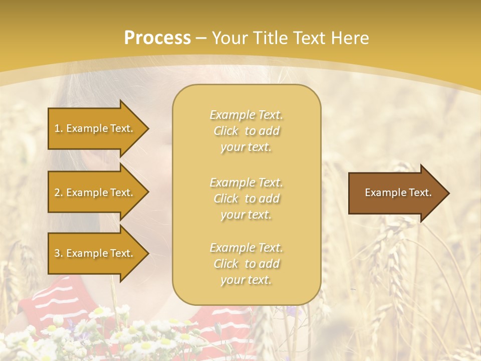 White Smile Harvesting PowerPoint Template