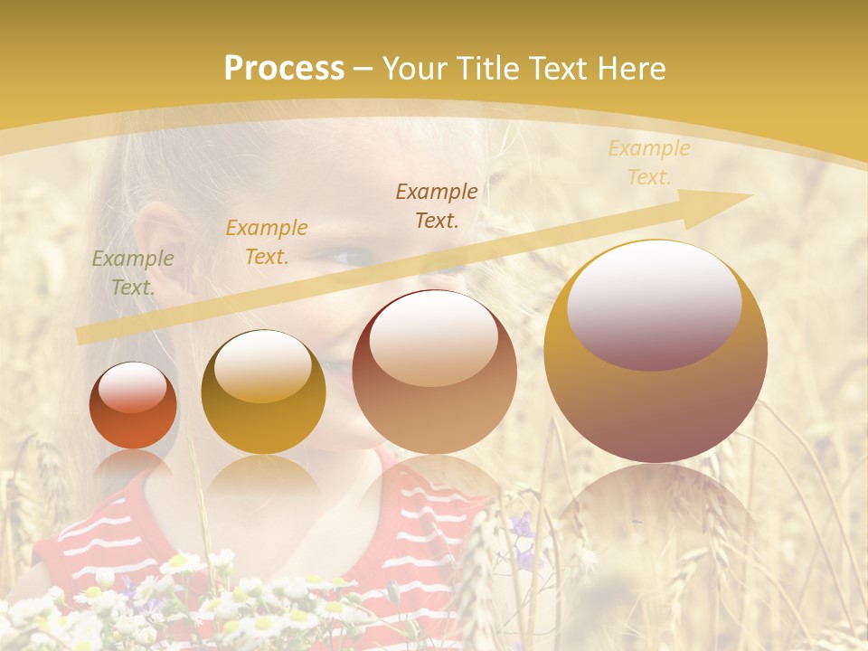 White Smile Harvesting PowerPoint Template