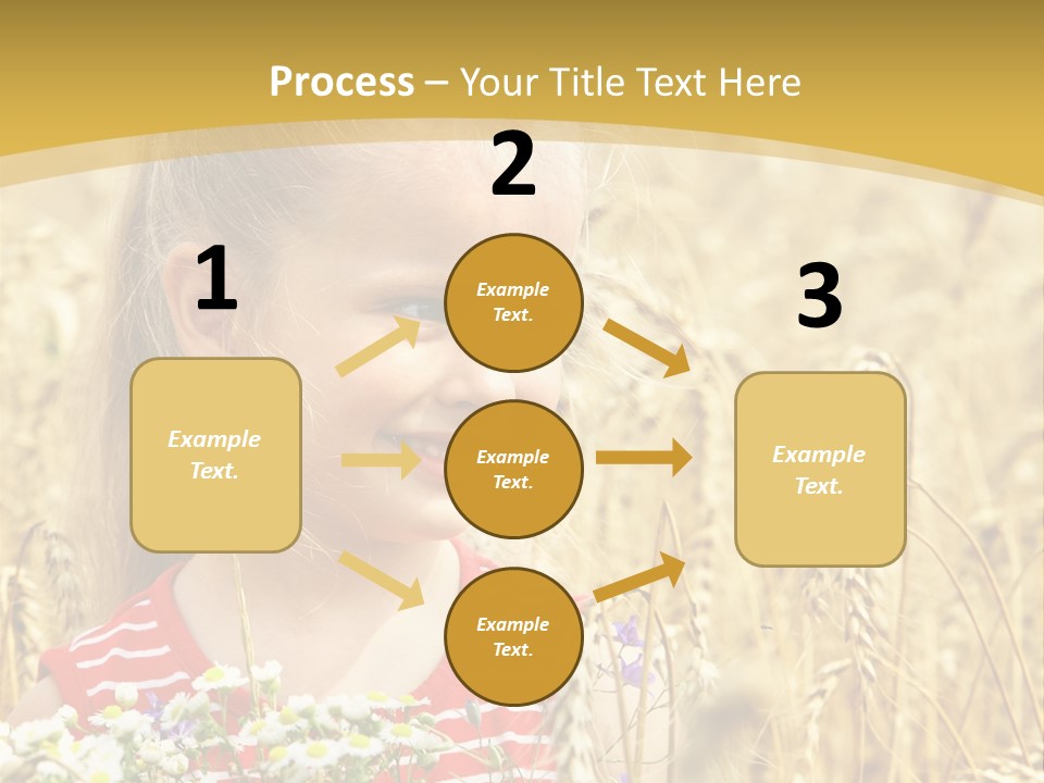 White Smile Harvesting PowerPoint Template