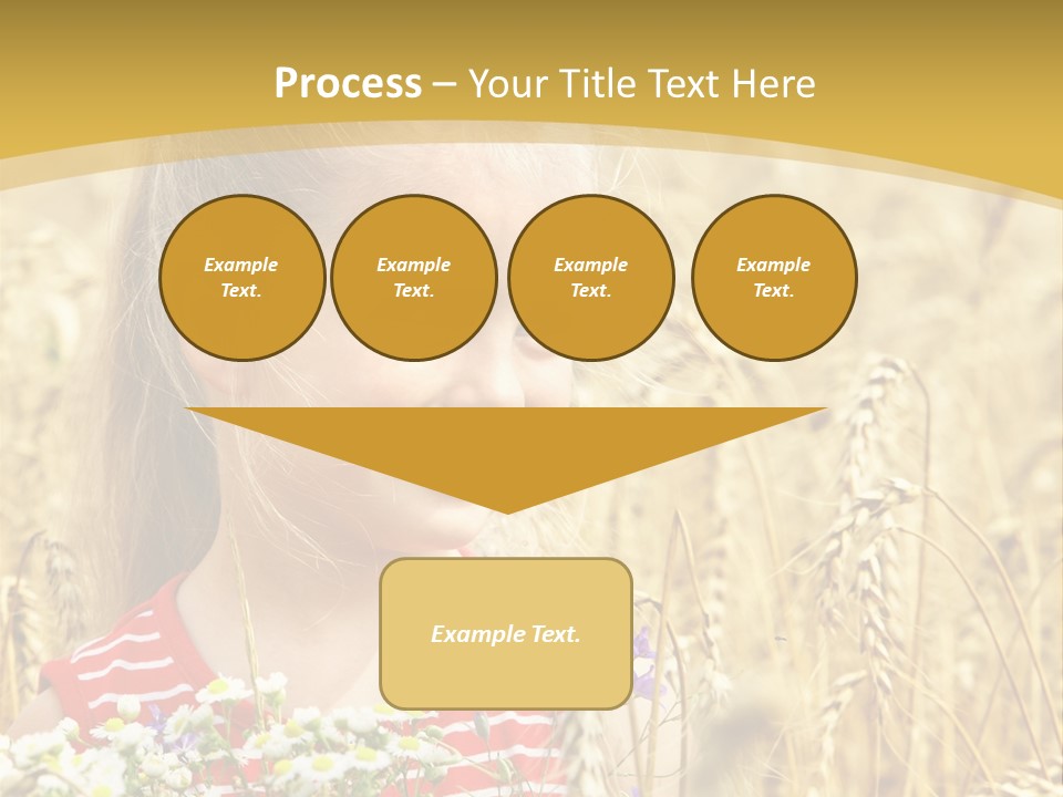 White Smile Harvesting PowerPoint Template