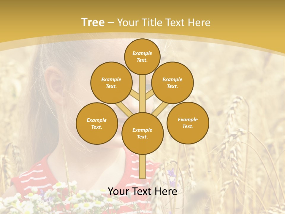 White Smile Harvesting PowerPoint Template