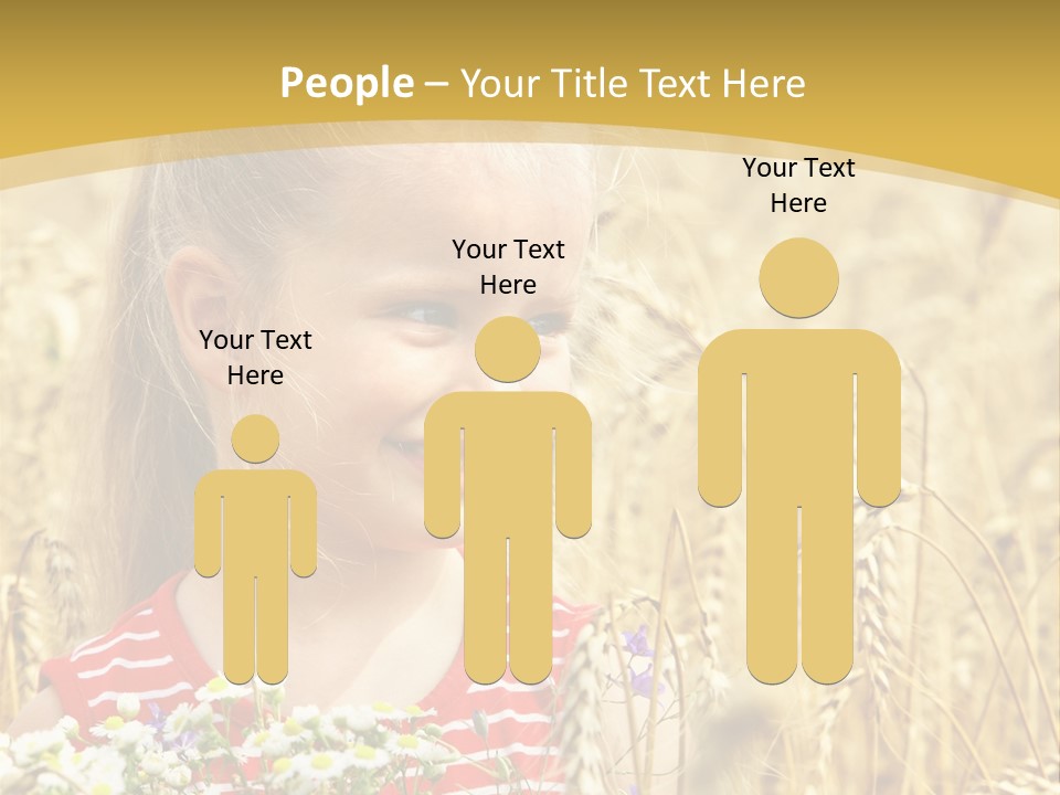 White Smile Harvesting PowerPoint Template