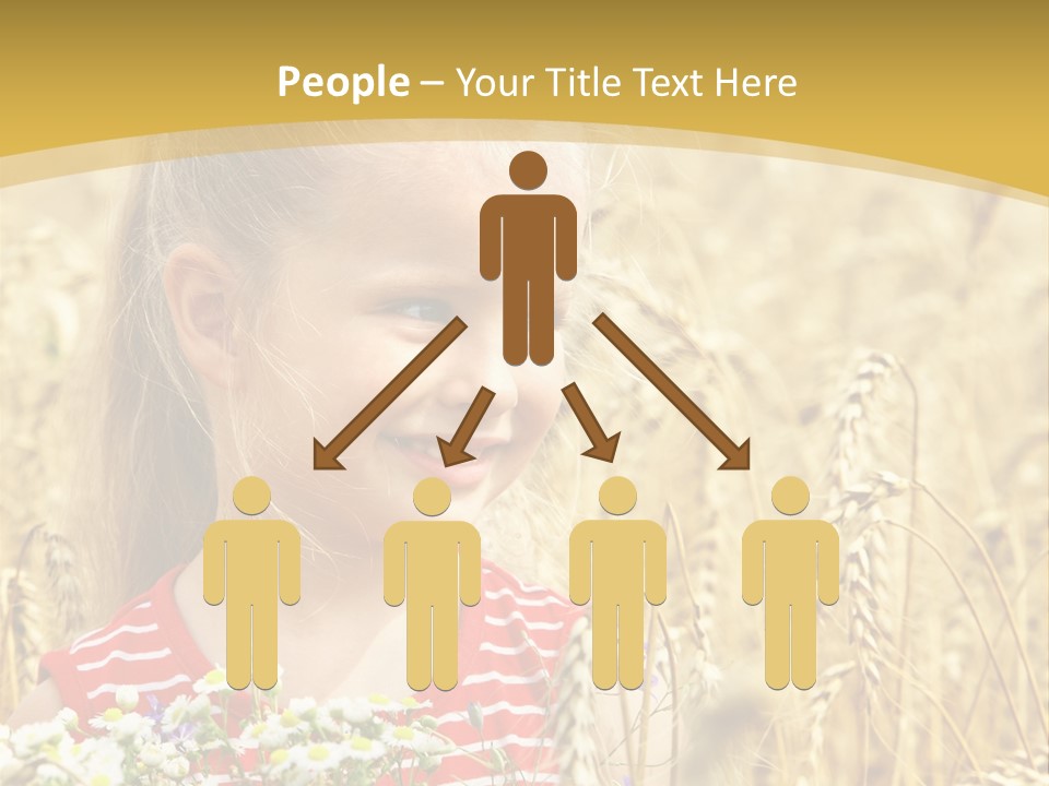 White Smile Harvesting PowerPoint Template