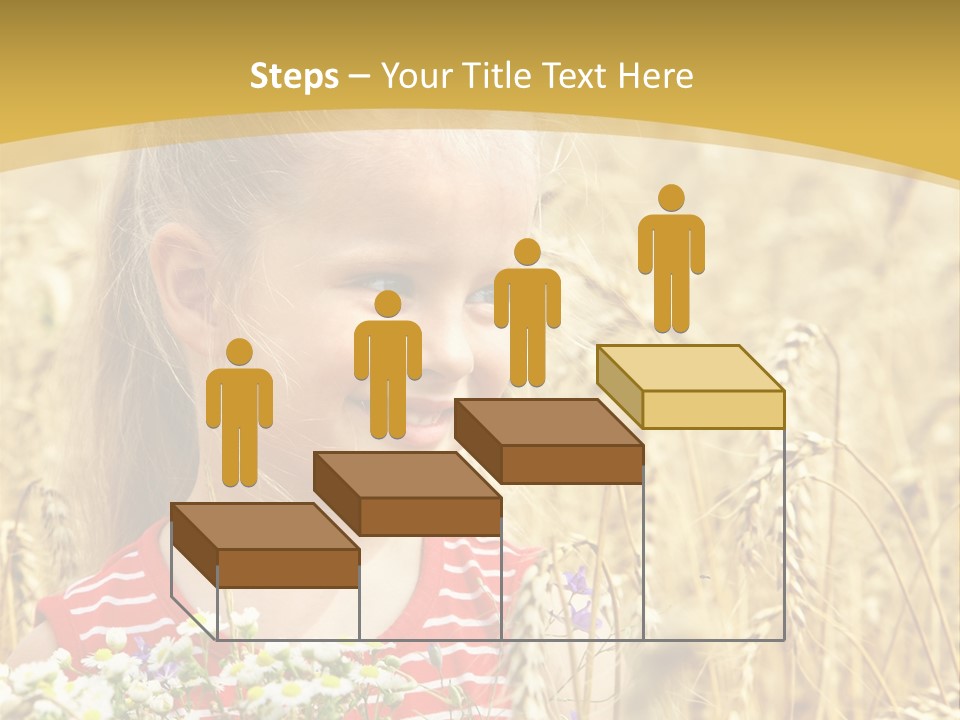 White Smile Harvesting PowerPoint Template