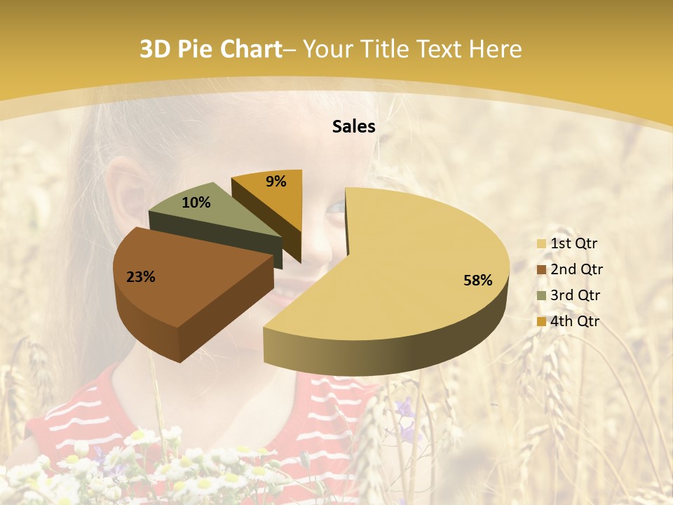 White Smile Harvesting PowerPoint Template