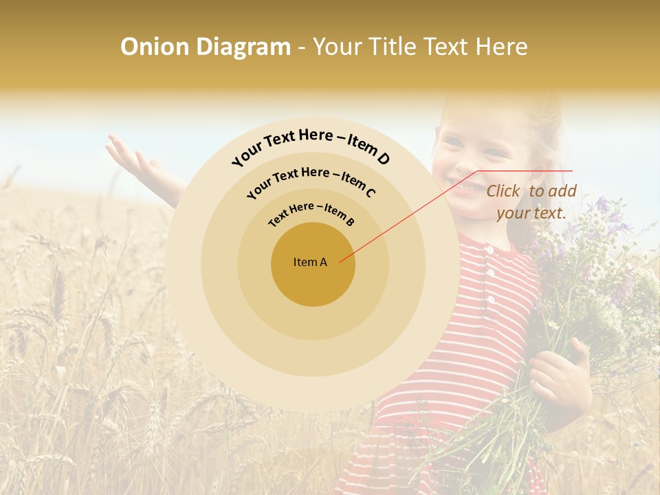 Grass Child Nature PowerPoint Template