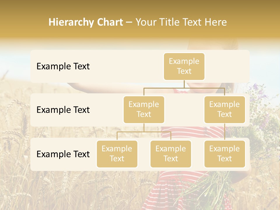 Grass Child Nature PowerPoint Template