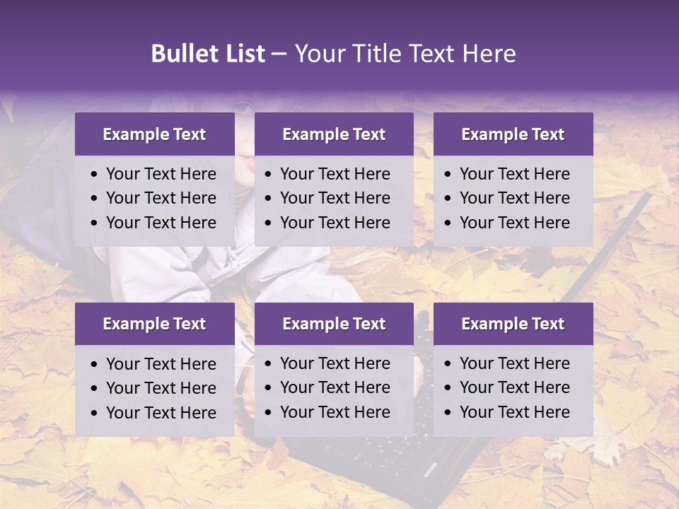 Learning Group Girl PowerPoint Template