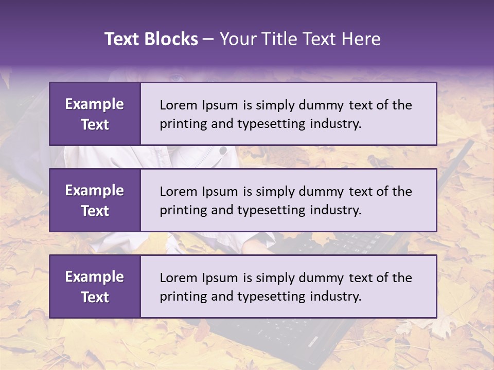 Learning Group Girl PowerPoint Template