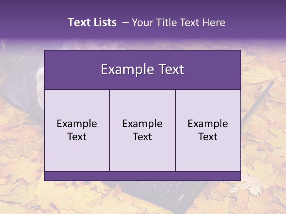 Learning Group Girl PowerPoint Template