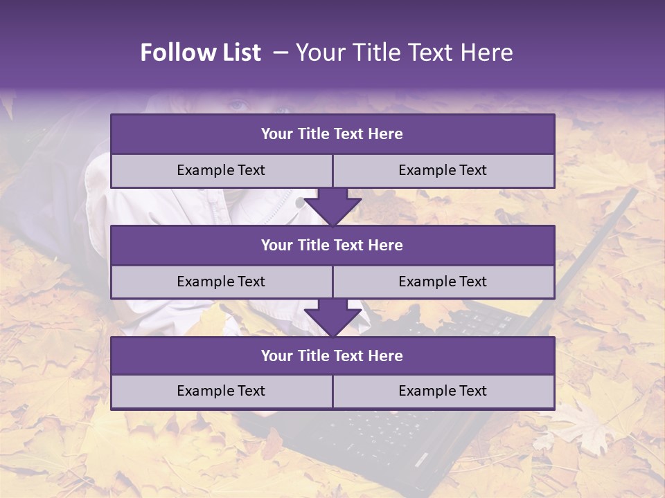 Learning Group Girl PowerPoint Template