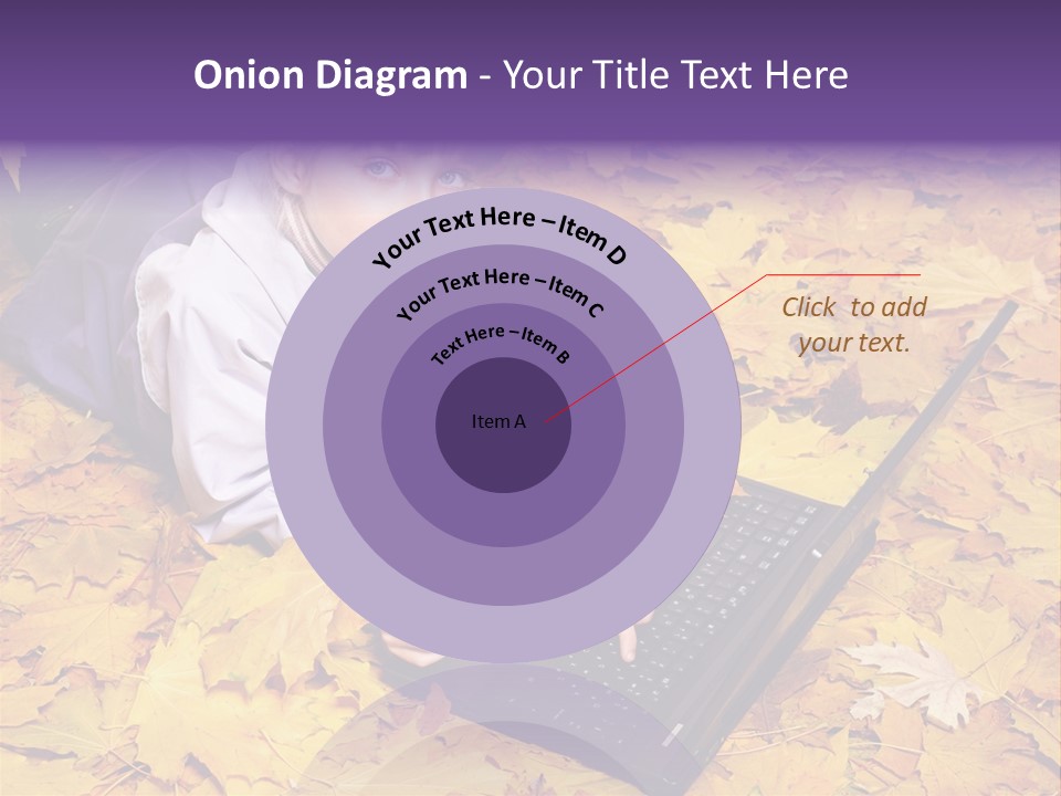 Learning Group Girl PowerPoint Template