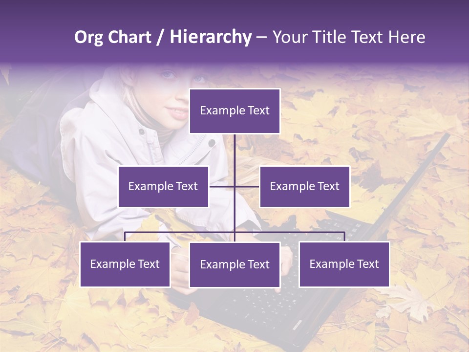 Learning Group Girl PowerPoint Template