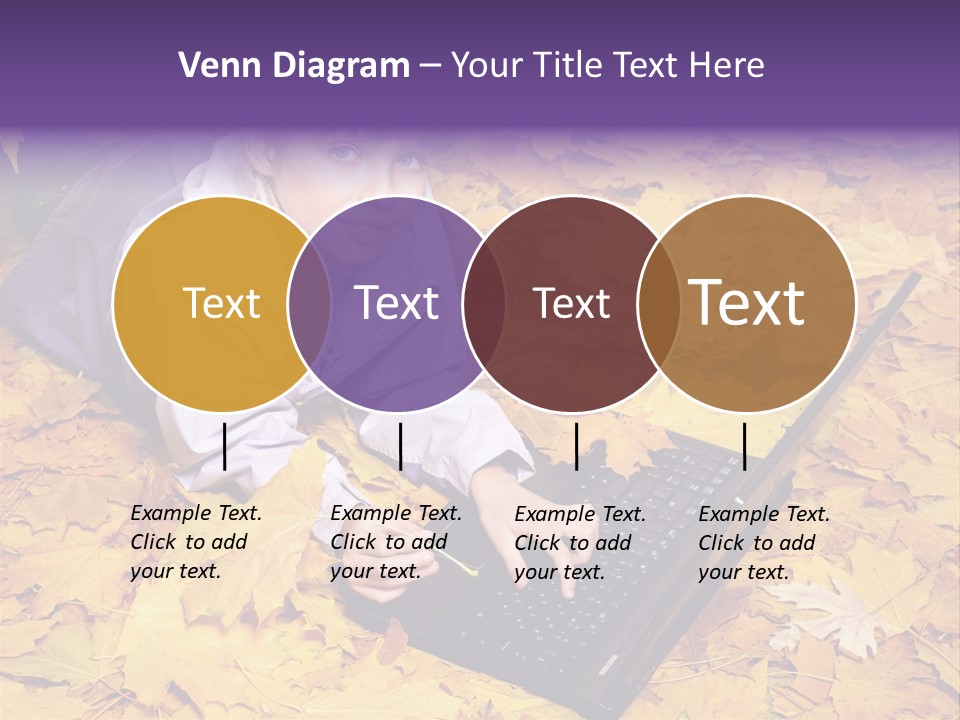 Learning Group Girl PowerPoint Template