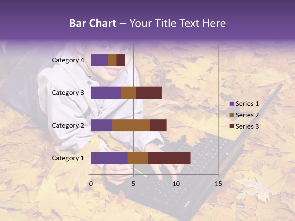 Learning Group Girl PowerPoint Template