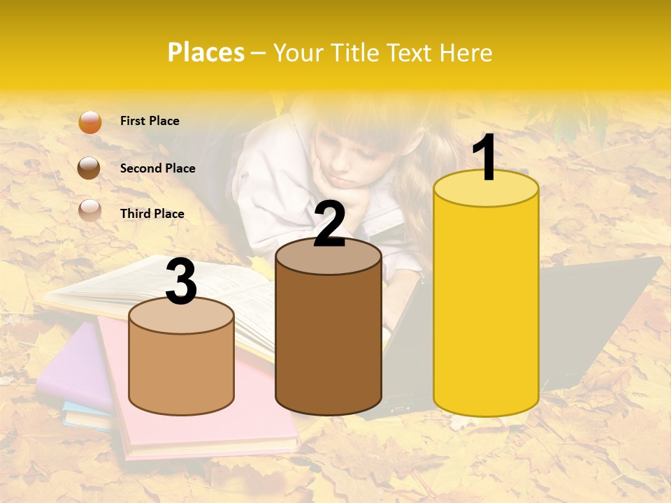 Yellow Smile Relaxation PowerPoint Template