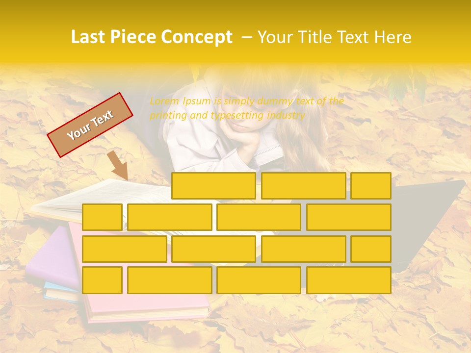 Yellow Smile Relaxation PowerPoint Template