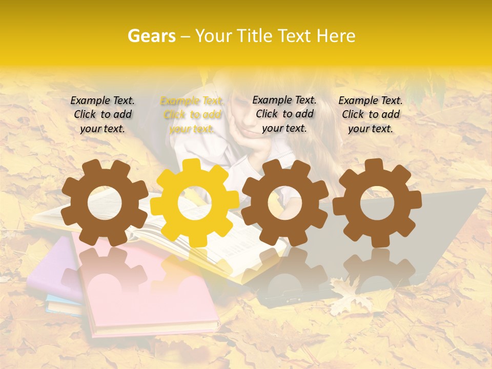 Yellow Smile Relaxation PowerPoint Template