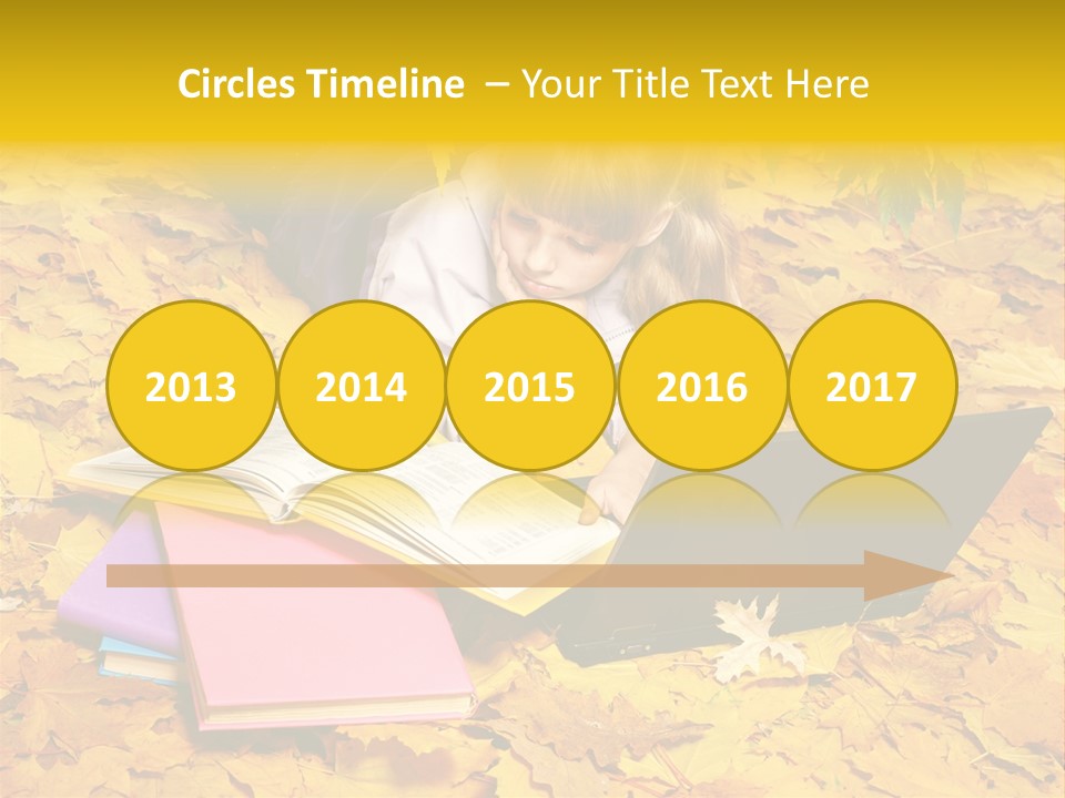 Yellow Smile Relaxation PowerPoint Template