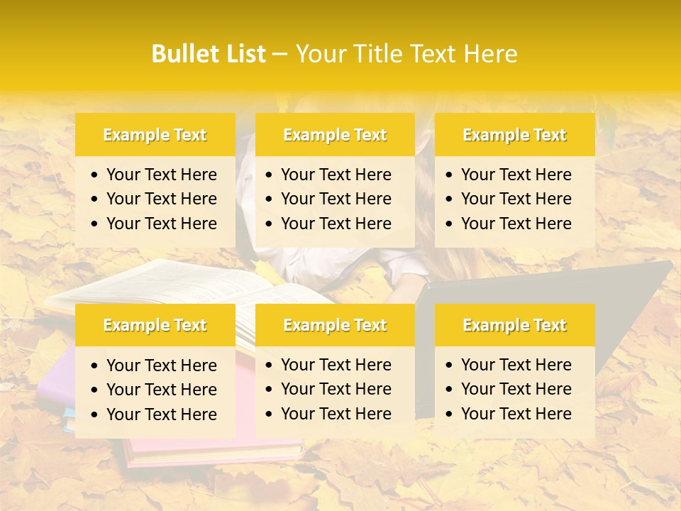 Yellow Smile Relaxation PowerPoint Template