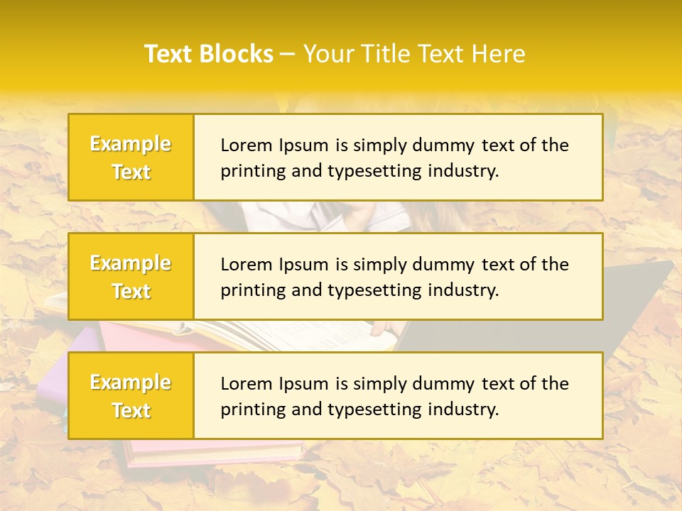 Yellow Smile Relaxation PowerPoint Template