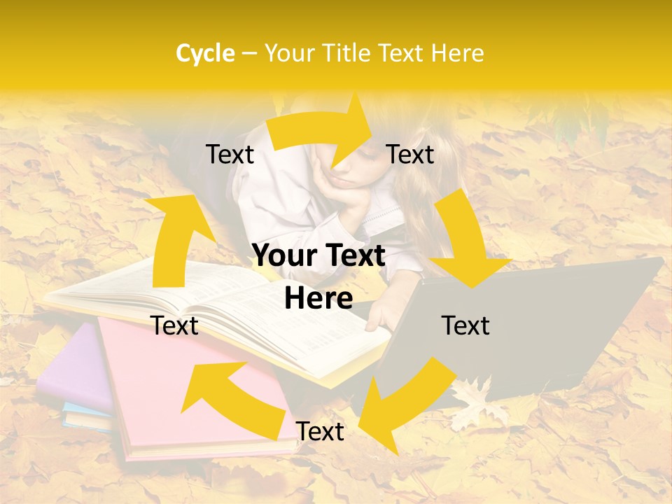 Yellow Smile Relaxation PowerPoint Template