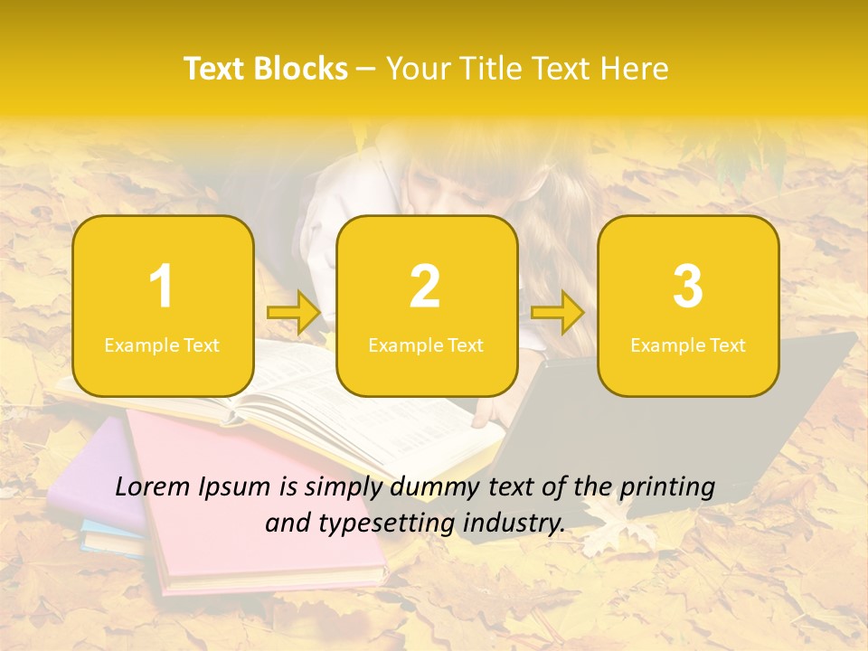 Yellow Smile Relaxation PowerPoint Template