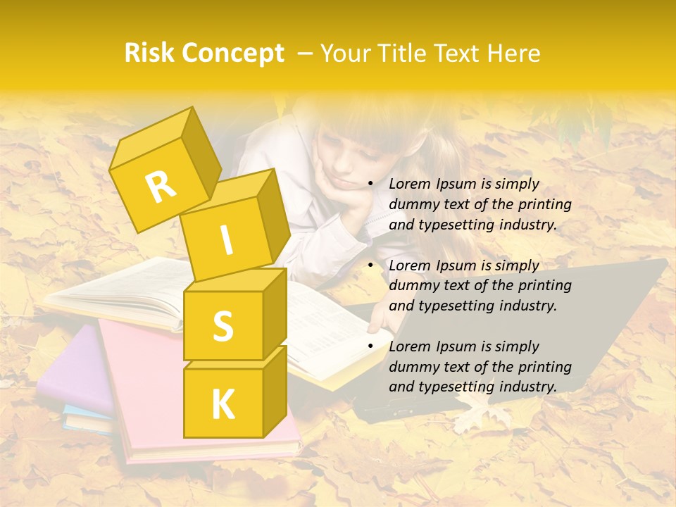 Yellow Smile Relaxation PowerPoint Template