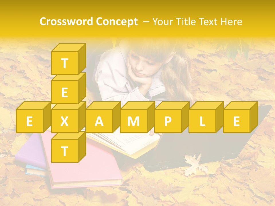 Yellow Smile Relaxation PowerPoint Template