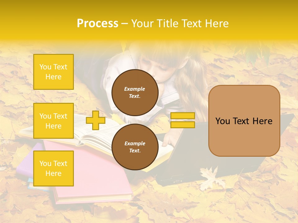 Yellow Smile Relaxation PowerPoint Template