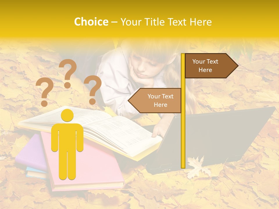 Yellow Smile Relaxation PowerPoint Template