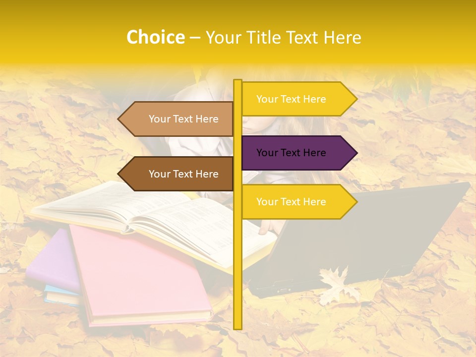 Yellow Smile Relaxation PowerPoint Template