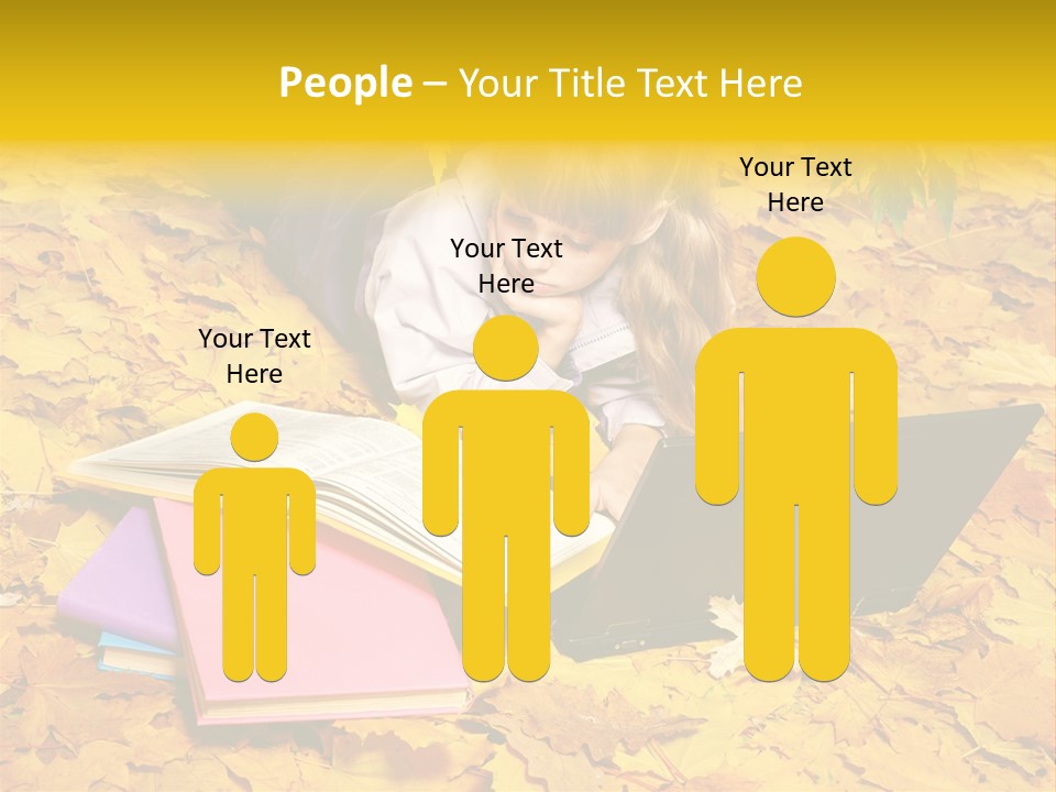 Yellow Smile Relaxation PowerPoint Template