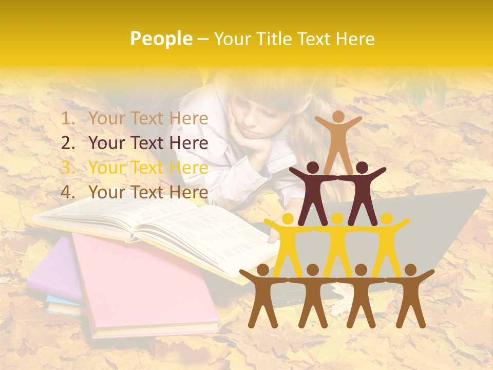 Yellow Smile Relaxation PowerPoint Template