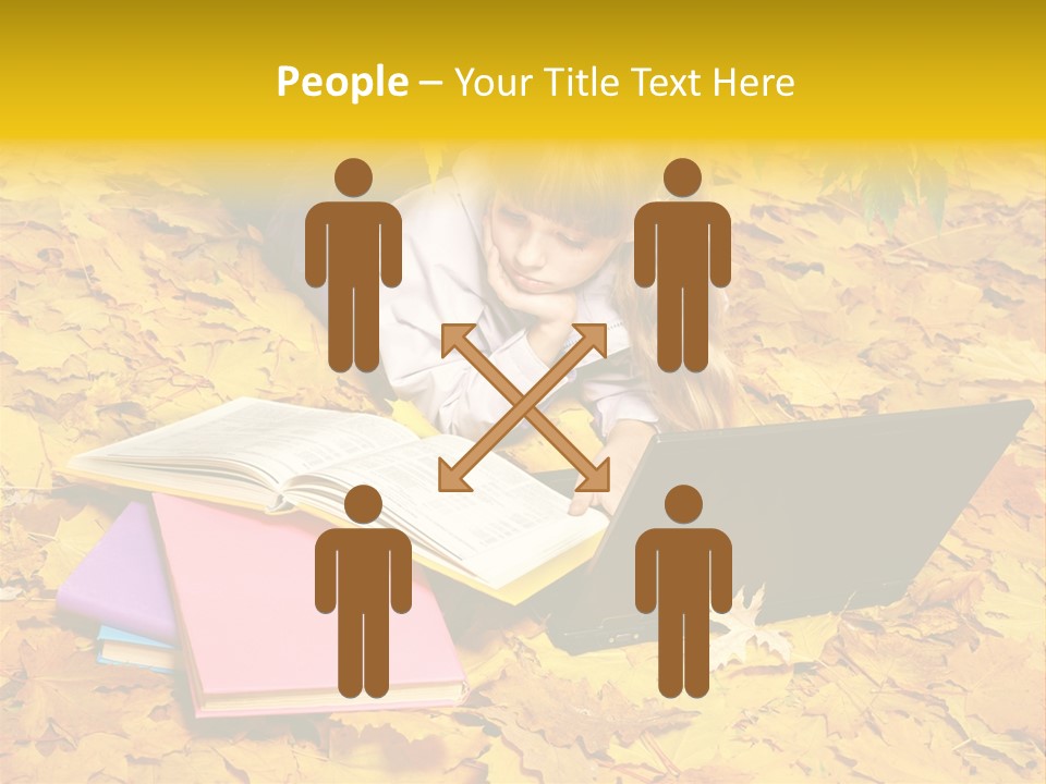 Yellow Smile Relaxation PowerPoint Template