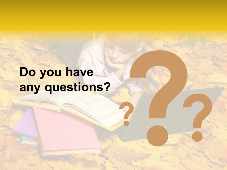 Yellow Smile Relaxation PowerPoint Template